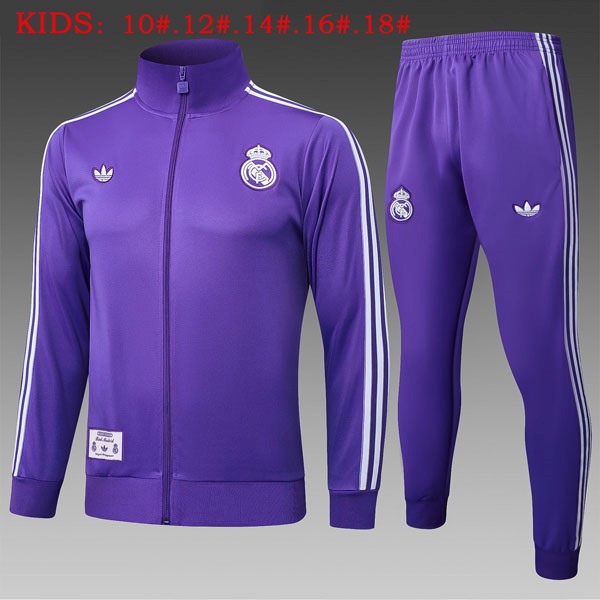 Ninos Chandal Real Madrid 2025/26 Purpura 5